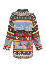 Carica l'immagine nel visualizzatore di Gallery, Cardigan jacquard Winter Friends
