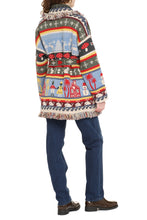 Carica l'immagine nel visualizzatore di Gallery, Cardigan jacquard Winter Friends

