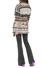 Carica l'immagine nel visualizzatore di Gallery, Cardigan jacquard Winter Friends
