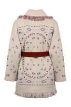 Carica l'immagine nel visualizzatore di Gallery, Cardigan Bandana in maglia jacquard
