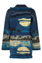 Carica l'immagine nel visualizzatore di Gallery, Cardigan Lost In The Blue con Frange
