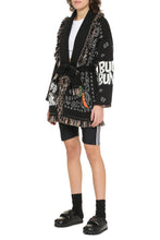 Carica l'immagine nel visualizzatore di Gallery, Cardigan jacquard motivo Bandana
