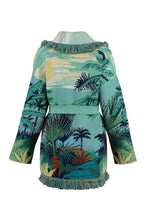 Load image into Gallery viewer, Cardigan Natural Sanctuary jacquard
