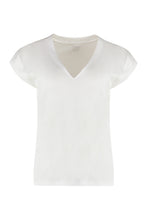 Carica l'immagine nel visualizzatore di Gallery, T-shirt Le Mid Rise V in cotone
