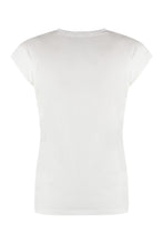Carica l'immagine nel visualizzatore di Gallery, T-shirt Le Mid Rise V in cotone

