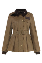 Carica l'immagine nel visualizzatore di Gallery, Barbour x ERDEM - Giacca Constance in cotone cerato
