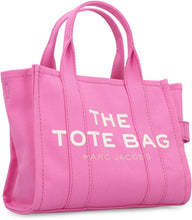 Load image into Gallery viewer, La traduzione di "The Small Tote Bag in canvas" dall'inglese (EN) all'italiano (IT) è: "La piccola borsa tote in tela".

