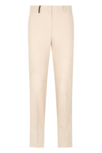 Carica l'immagine nel visualizzatore di Gallery, Pantaloni dritti in misto cotone ed elastane
