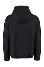 Carica l'immagine nel visualizzatore di Gallery, Giacca Grayton in tessuto tecnico con zip e cappuccio
