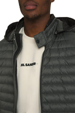 Carica l'immagine nel visualizzatore di Gallery, Piumino full-zip con cappuccio

