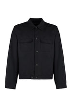 Carica l'immagine nel visualizzatore di Gallery, Overshirt in misto cotone
