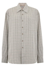 Carica l'immagine nel visualizzatore di Gallery, Camicia a righe in cotone misto lino
