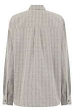 Carica l'immagine nel visualizzatore di Gallery, Camicia a righe in cotone misto lino
