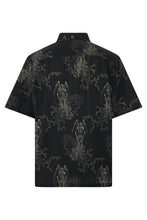 Carica l'immagine nel visualizzatore di Gallery, Camicia in misto cotone e lino con stampa
