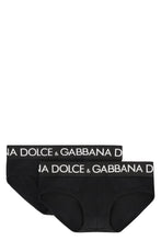 Carica l'immagine nel visualizzatore di Gallery, Set da due slip Brando in cotone con banda elastica logata
