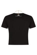 Carica l'immagine nel visualizzatore di Gallery, T-shirt crop con logo
