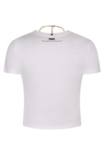 Carica l'immagine nel visualizzatore di Gallery, T-shirt crop con logo
