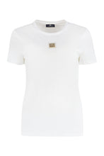 Carica l'immagine nel visualizzatore di Gallery, T-shirt girocollo in cotone
