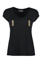 Carica l'immagine nel visualizzatore di Gallery, T-shirt in maglia con logo
