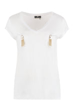 Carica l'immagine nel visualizzatore di Gallery, T-shirt con scollo a V
