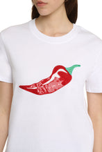 Carica l'immagine nel visualizzatore di Gallery, T-shirt Mach in cotone ricamata
