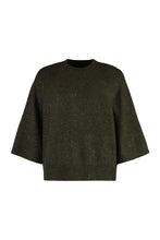 Load image into Gallery viewer, Wool-blend crew-neck sweater
