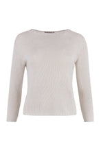 Load image into Gallery viewer, Crew-neck cashmere sweater
