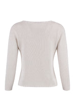 Load image into Gallery viewer, Crew-neck cashmere sweater
