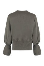 Load image into Gallery viewer, Virgin wool crew-neck sweater
