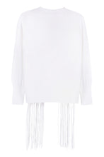 Carica l'immagine nel visualizzatore di Gallery, Pullover in cotone con scollo a V

