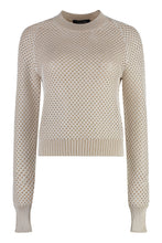 Load image into Gallery viewer, Long sleeve crew-neck sweater
