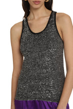 Carica l'immagine nel visualizzatore di Gallery, Tank-top in paillettes

