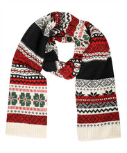 Carica l'immagine nel visualizzatore di Gallery, Sciarpa Maura in maglia motivo jacquard
