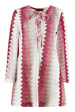 Carica l'immagine nel visualizzatore di Gallery, Mini abito Kaftan jacquard
