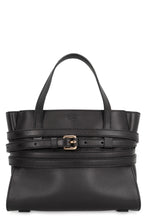 Load image into Gallery viewer, Moschino Tie Me Small leather handbag

