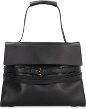 Load image into Gallery viewer, Moschino Tie Me Medium leather handbag
