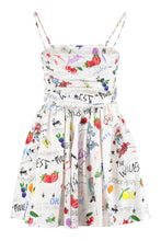 Carica l&#39;immagine nel visualizzatore di Gallery, Abito in cotone stampato
