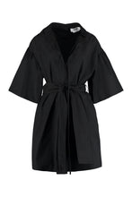 Carica l&#39;immagine nel visualizzatore di Gallery, Abito chemisier in cotone con cintura
