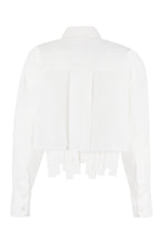 Carica l'immagine nel visualizzatore di Gallery, Camicia in cotone con collo all'italiana
