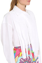 Carica l'immagine nel visualizzatore di Gallery, Camicia in cotone con collo all'italiana
