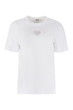 Carica l'immagine nel visualizzatore di Gallery, T-shirt girocollo in cotone
