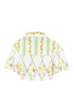 Carica l'immagine nel visualizzatore di Gallery, Blusa in cotone con stampa floreale
