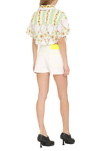 Carica l'immagine nel visualizzatore di Gallery, Blusa in cotone con stampa floreale

