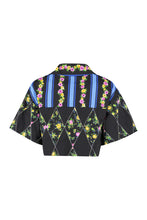 Carica l'immagine nel visualizzatore di Gallery, Blusa in cotone con stampa floreale
