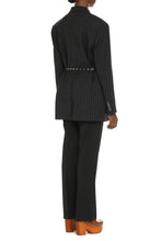 Carica l'immagine nel visualizzatore di Gallery, Blazer doppiopetto gessato
