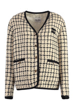 Load image into Gallery viewer, Boucle jersey single-breasted jacket
