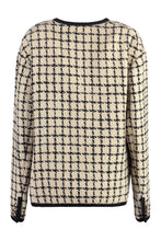 Load image into Gallery viewer, Boucle jersey single-breasted jacket
