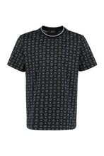 Carica l'immagine nel visualizzatore di Gallery, T-shirt in cotone con logo all-over
