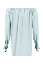 Carica l'immagine nel visualizzatore di Gallery, Blusa a spalle scoperte Michela in seta
