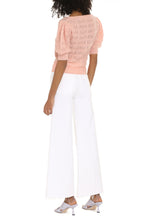 Load image into Gallery viewer, Twist-front cotton T-shirt
